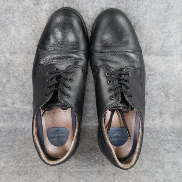 Dockers Shoes Mens 12 Oxford Derby Black Leather Gordon Classic Formal Cap Toe main image 11